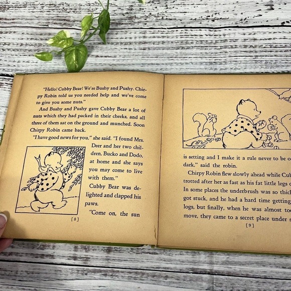 Vintage Cubby Bear Children's Book A Stand Out Whitman Publishing - Picture 14 of 16